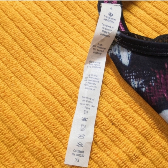 NWOT! Lululemon Power Y Tank Top - Picture 6 of 7